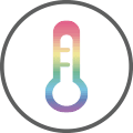 icon color tempturate