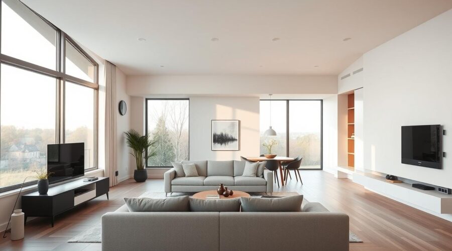 Blog 9 Nhà thông minh HDL – tiêu chuẩn KNX với âm thanh đa vùng